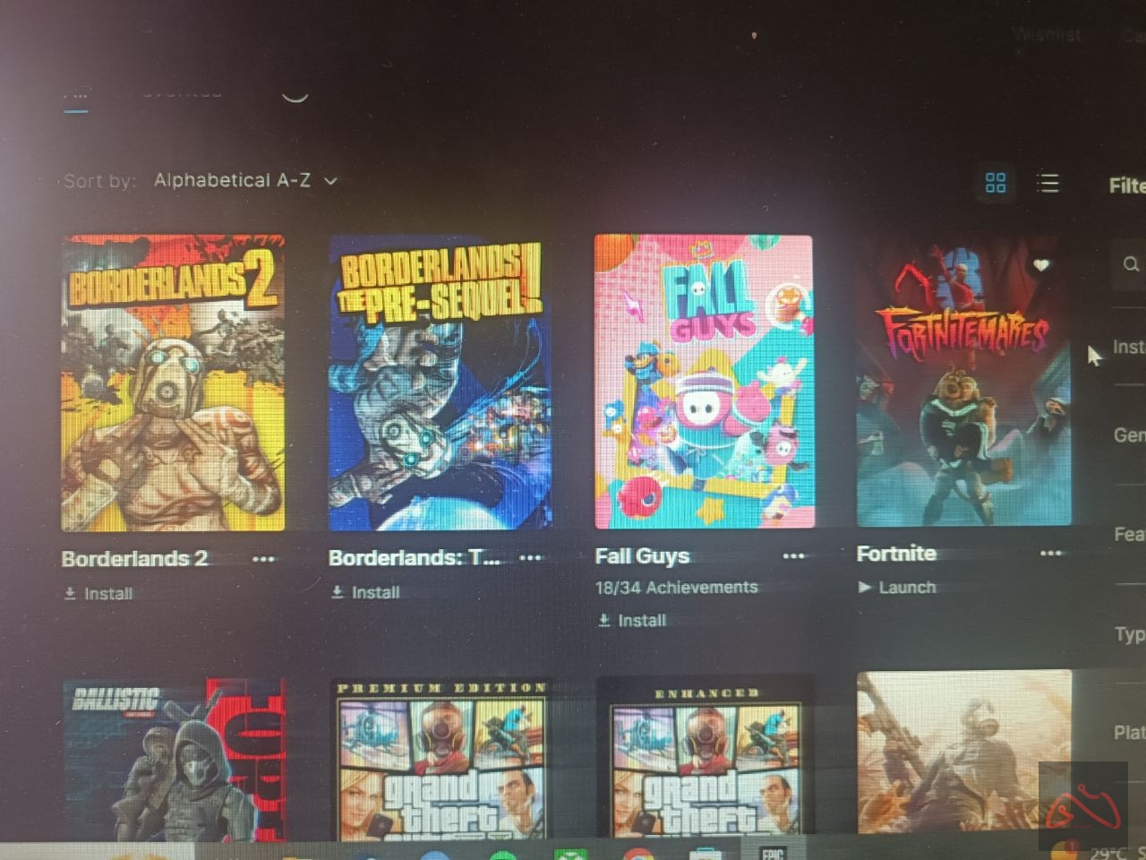 اکانت اپیک گیمز GTA V و....