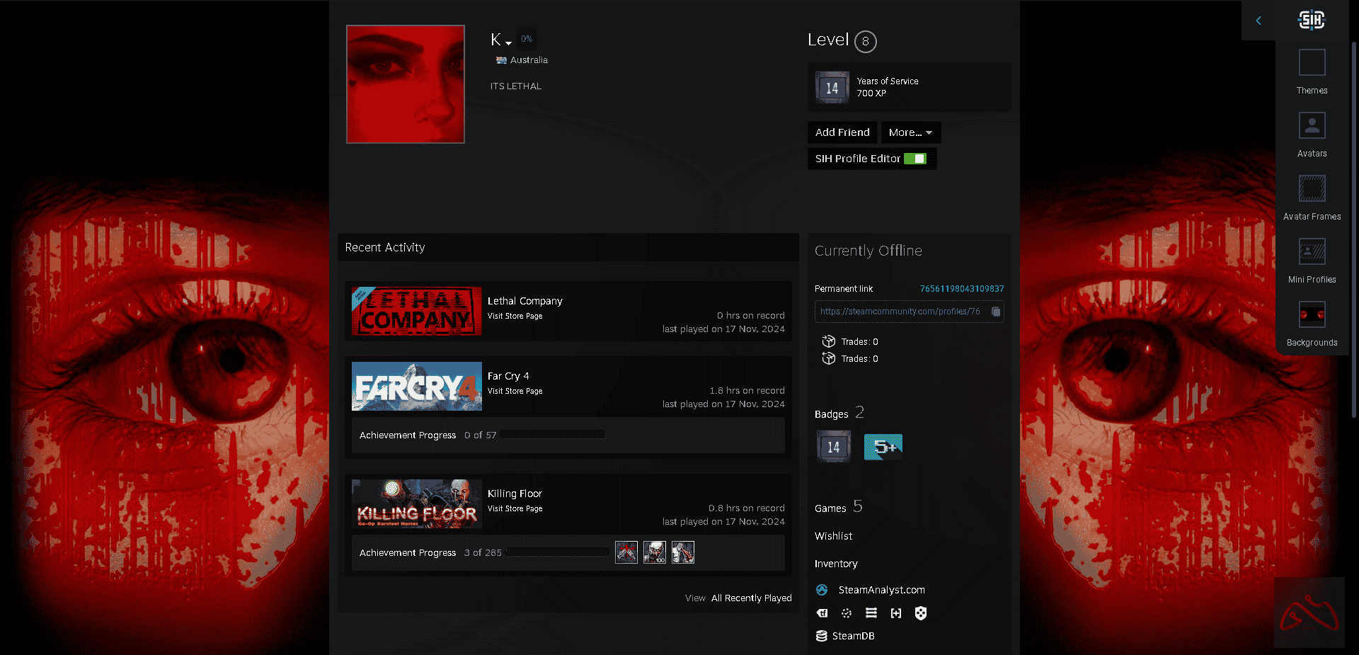 اکانت استیم LETHAL COMPANY و FAR CRY 4